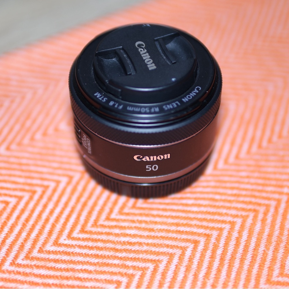 Canon 50mm Lens in Black
